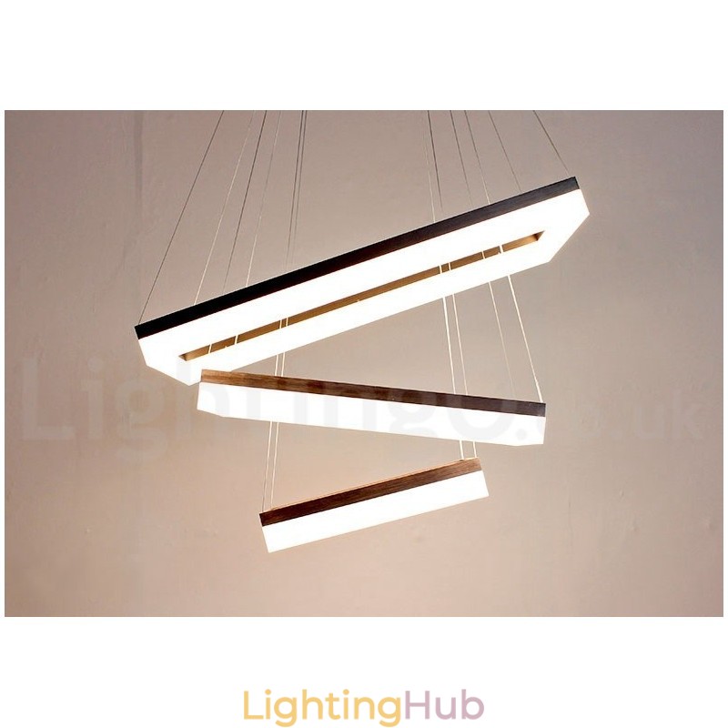 Wi Fi Smart Dimmable 3 Tiers Modern Contemporary Style Home Pendant Light