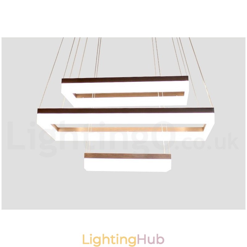 Wi Fi Smart Dimmable 3 Tiers Modern Contemporary Style Home Pendant Light