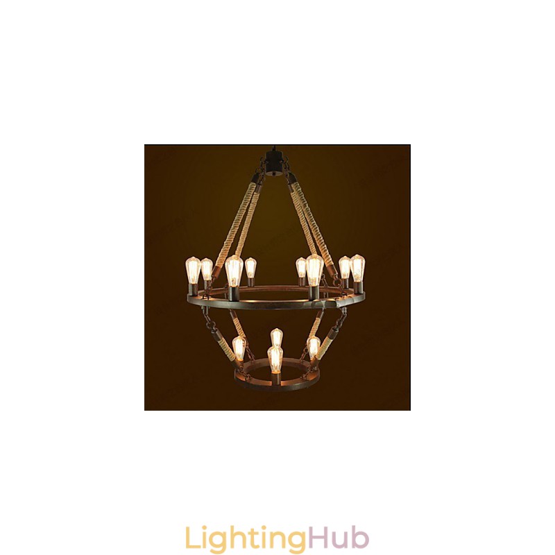 American Industrial Windge Hemp 12 European Retro Lamp