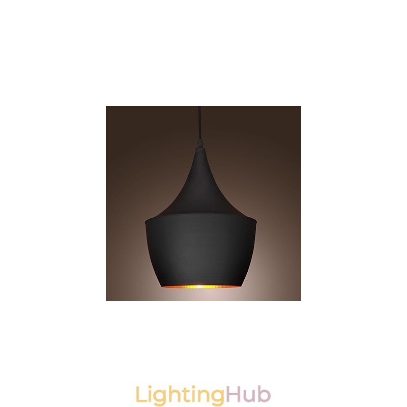 Pendant Light Retro Vintage Tom Dixon Design Black White Type Cafe pendant lamps