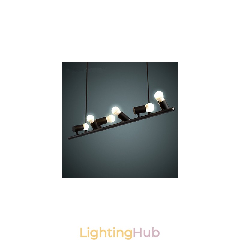 Vintage Retro Mini Style Painting Metal Pendant Light