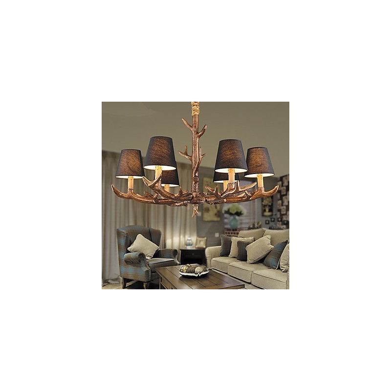 Chandelier Pendant Light Vintage Resin