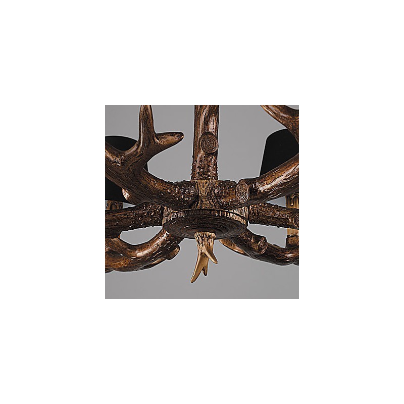 Chandelier Pendant Light Vintage Resin