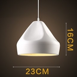 Vintage Retro Mini Style Painting Metal Pendant Light