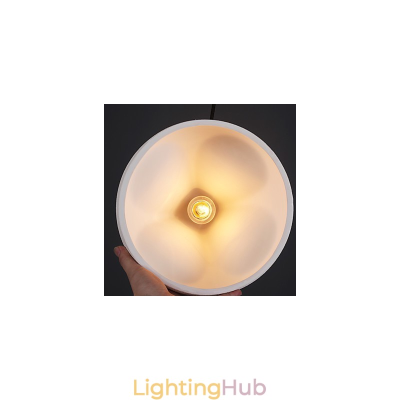 Vintage Retro Mini Style Painting Metal Pendant Light