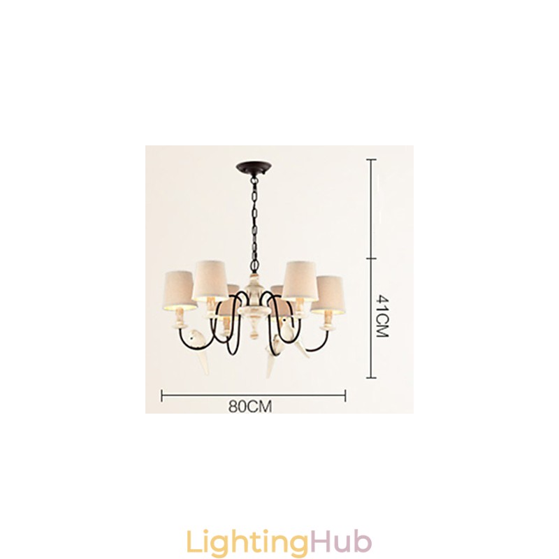 Chandelier Pendant Light Vintage Resin