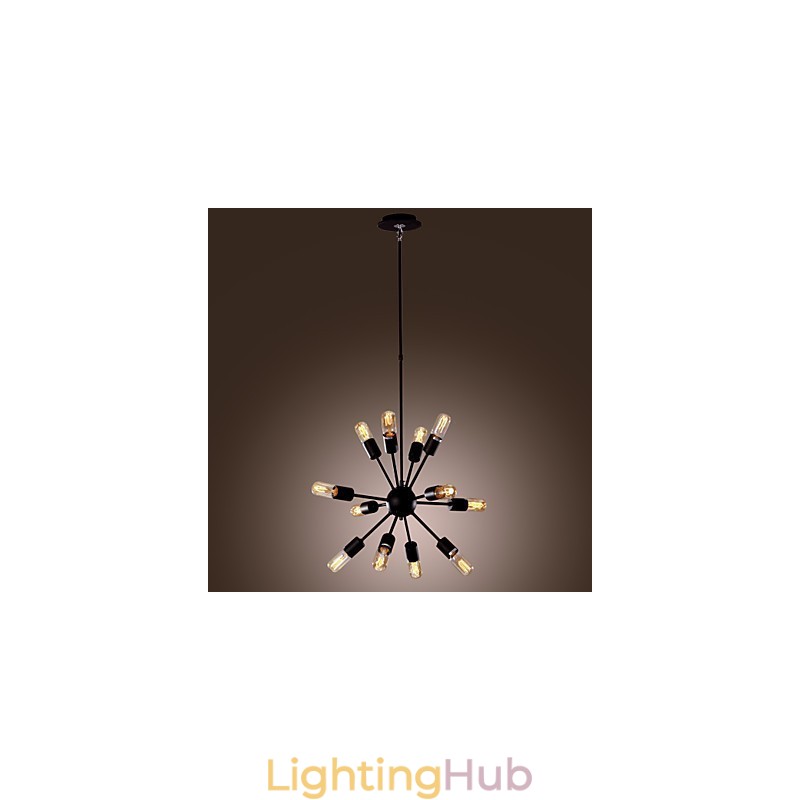 Avant Garde Iron Chandelier with 12 Lights