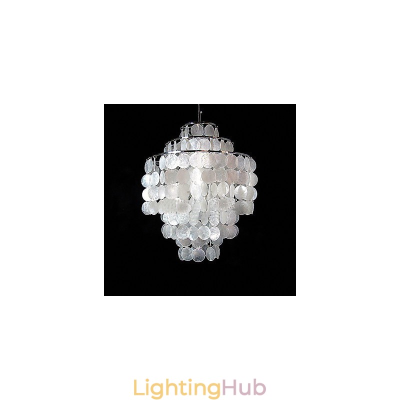 LAMP Minimalist Shell Chandelier Den Chandelier