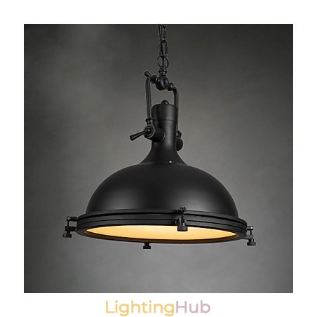 Industrial Single Pendant Lamp Decorate Loft Style Vintage Metal Drop Light