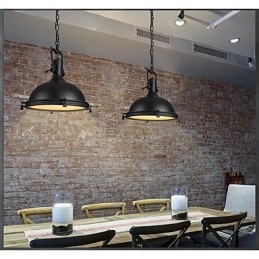 Industrial Single Pendant Lamp Decorate Loft Style Vintage Metal Drop Light
