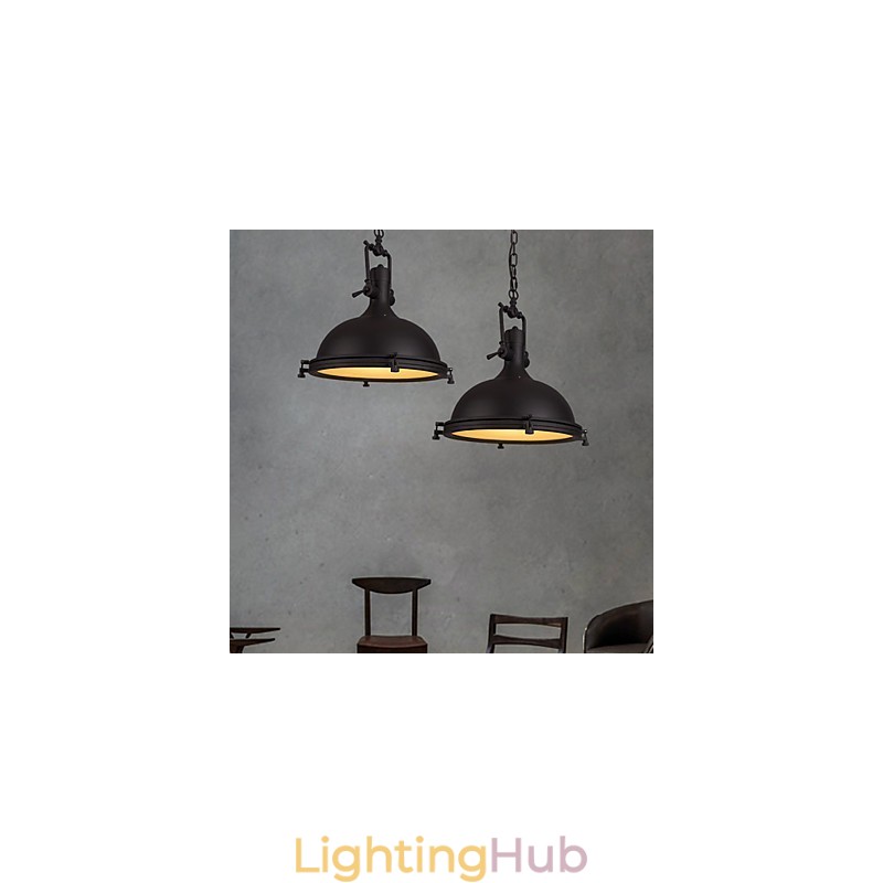 Industrial Single Pendant Lamp Decorate Loft Style Vintage Metal Drop Light