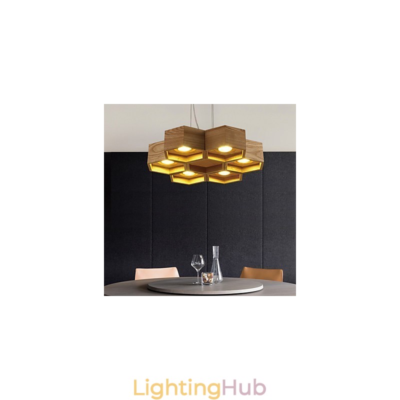 Pendant Lights Country Wood Bamboo