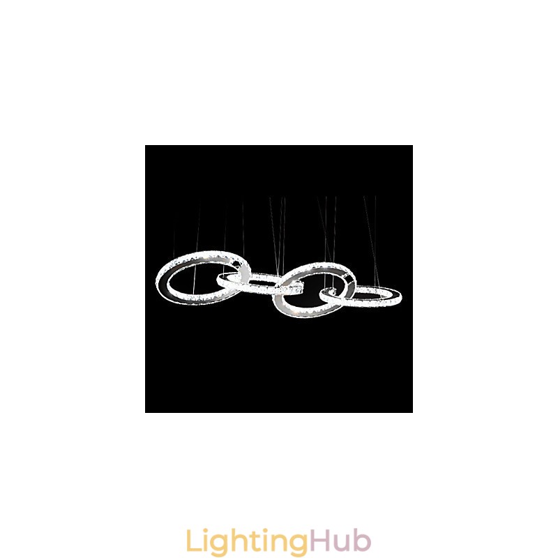 Pendant Lights Crystal Light Modern Contemporary Metal