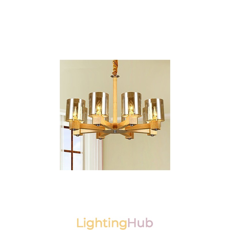 Pendant Lights Country Wood Bamboo