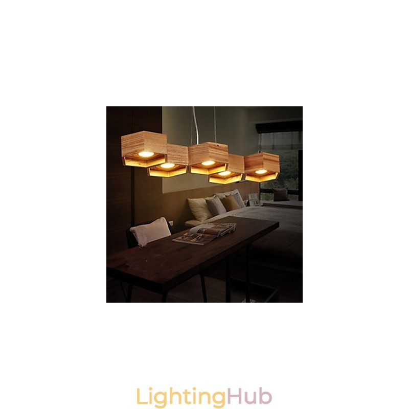 Pendant Lights Country Wood Bamboo