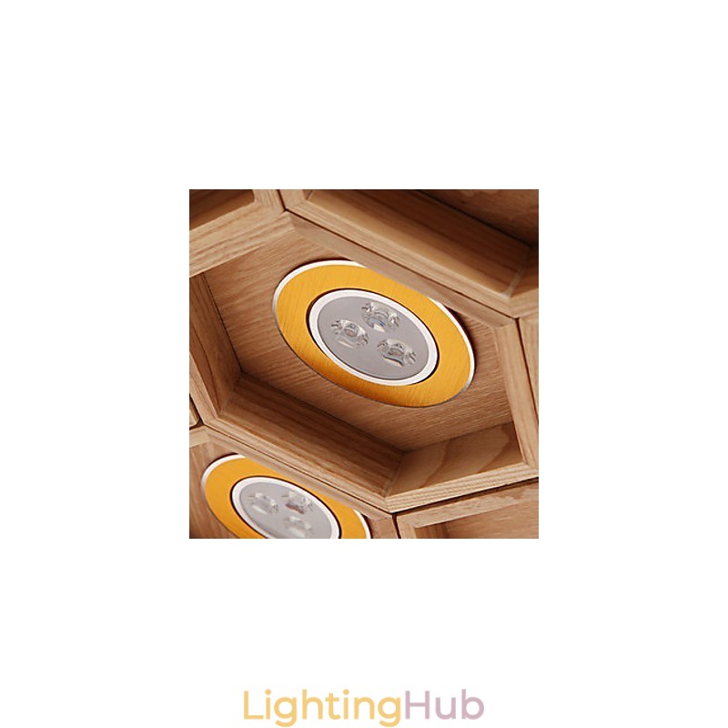 Pendant Lights Country Wood Bamboo