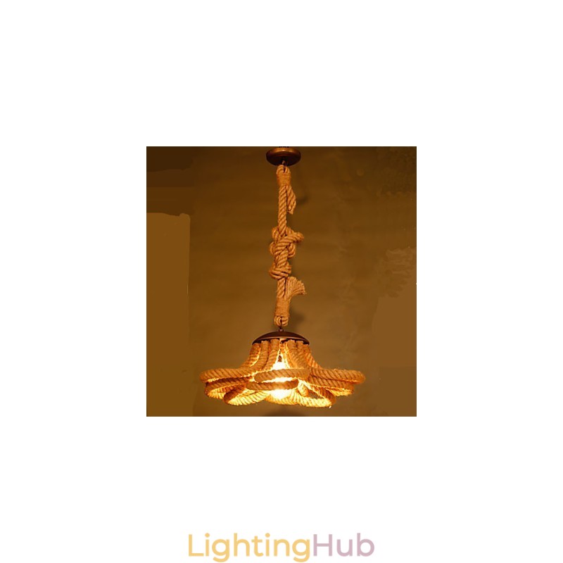 American Pastoralge Rope lamp Retro