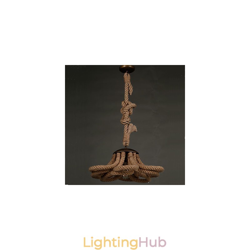 American Pastoralge Rope lamp Retro