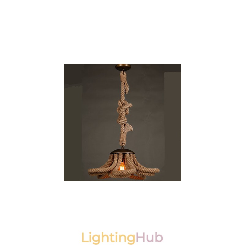 American Pastoralge Rope lamp Retro
