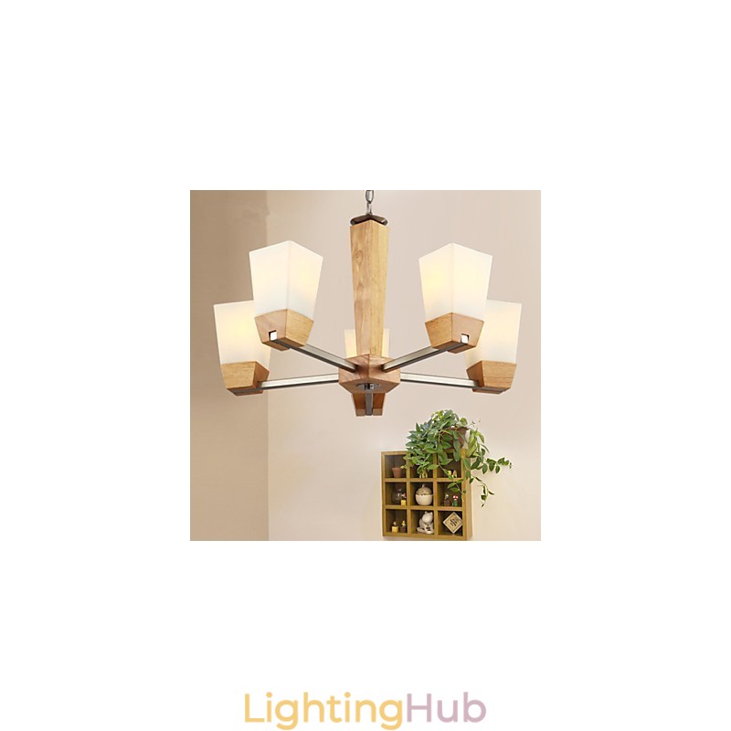 Pendant Lights Country Wood Bamboo