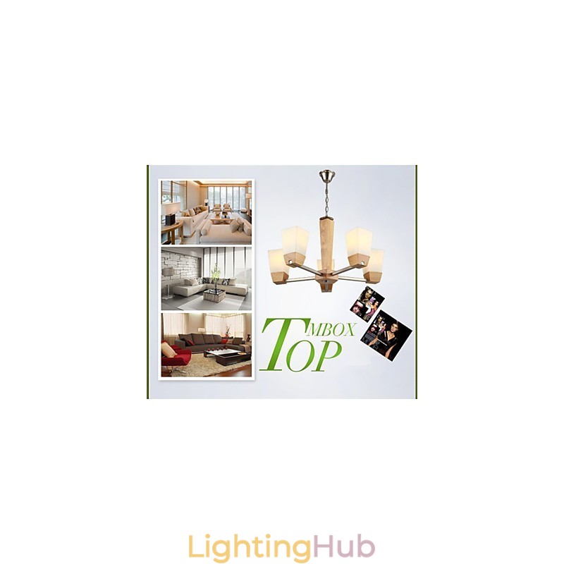 Pendant Lights Country Wood Bamboo