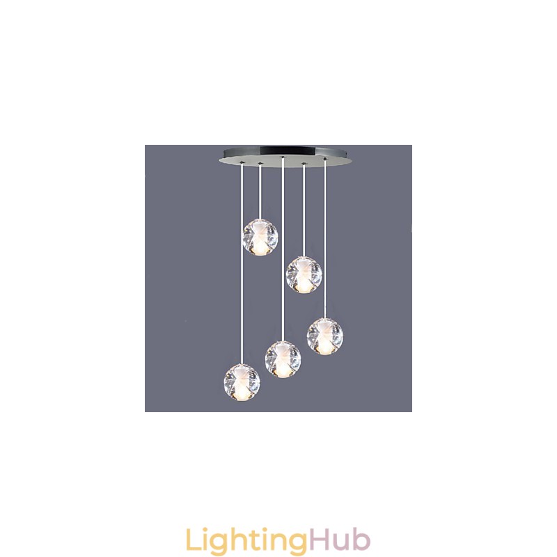 Crystal Glass Chandelier Hail
