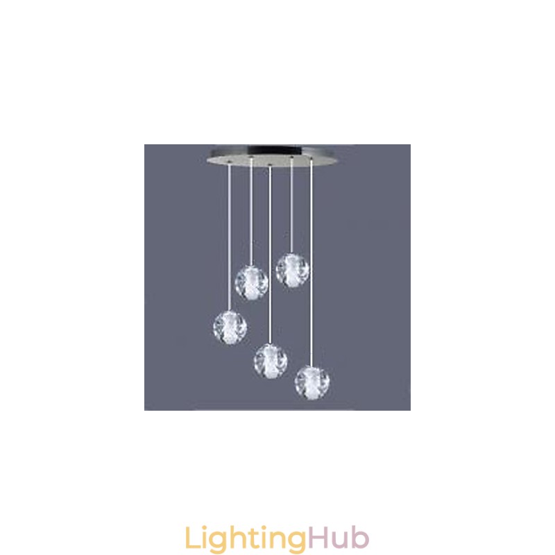 Crystal Glass Chandelier Hail