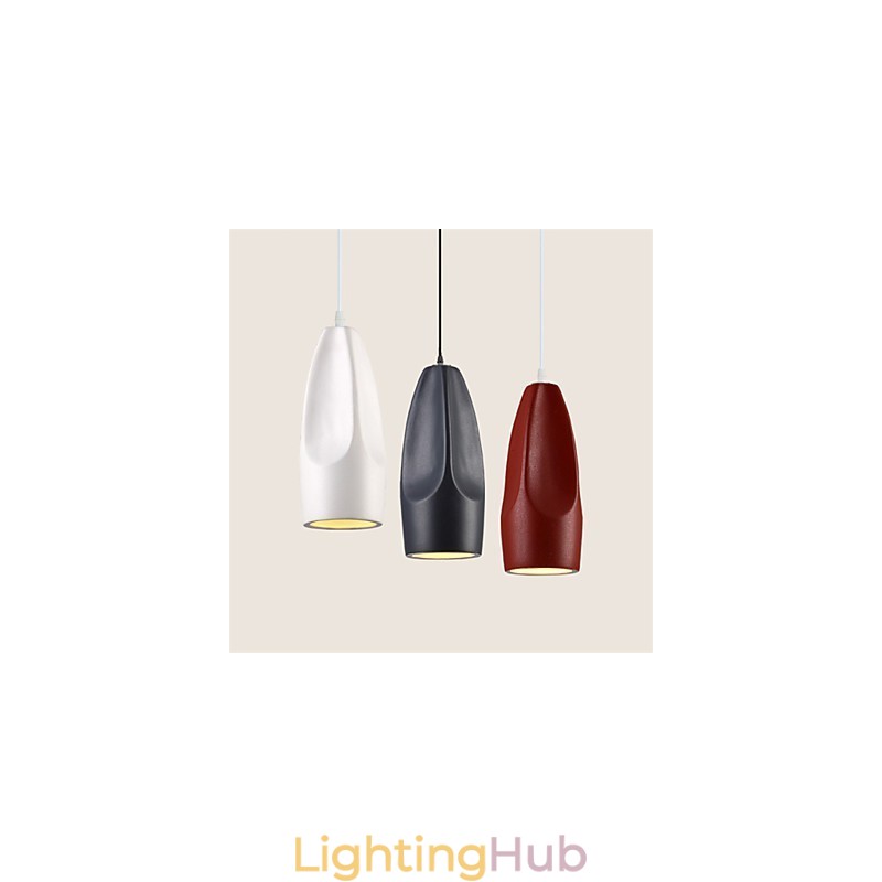 Vintage Retro Mini Style Painting Metal Pendant Light