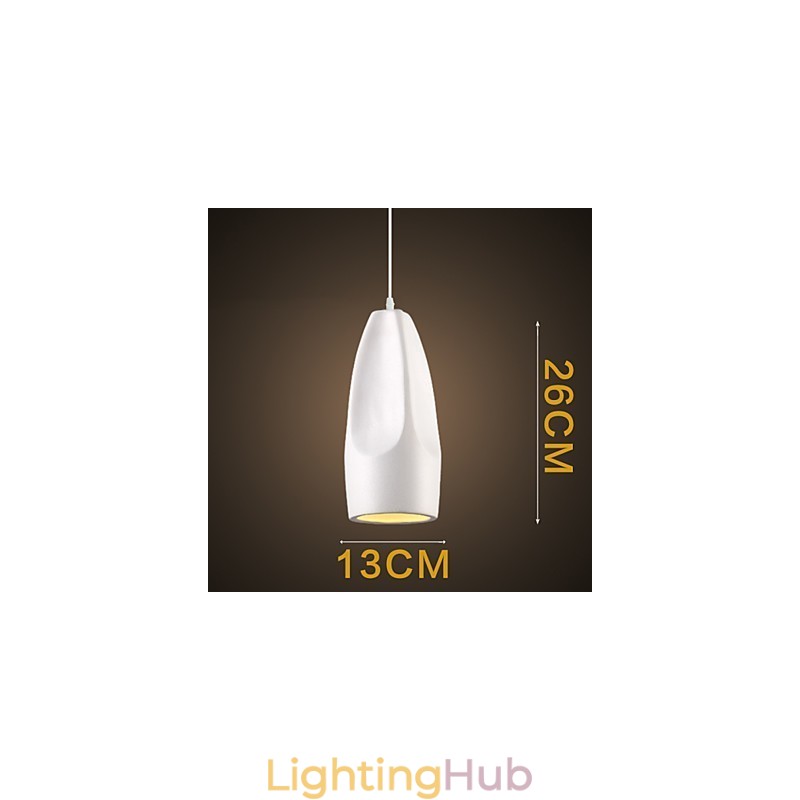 Vintage Retro Mini Style Painting Metal Pendant Light