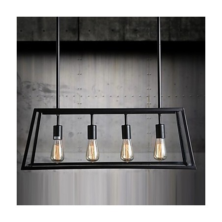 Rustic Lodge Mini Style Electroplated Metal Chandelier Rustic Lodge Mini Style Electroplated Metal Chandelier