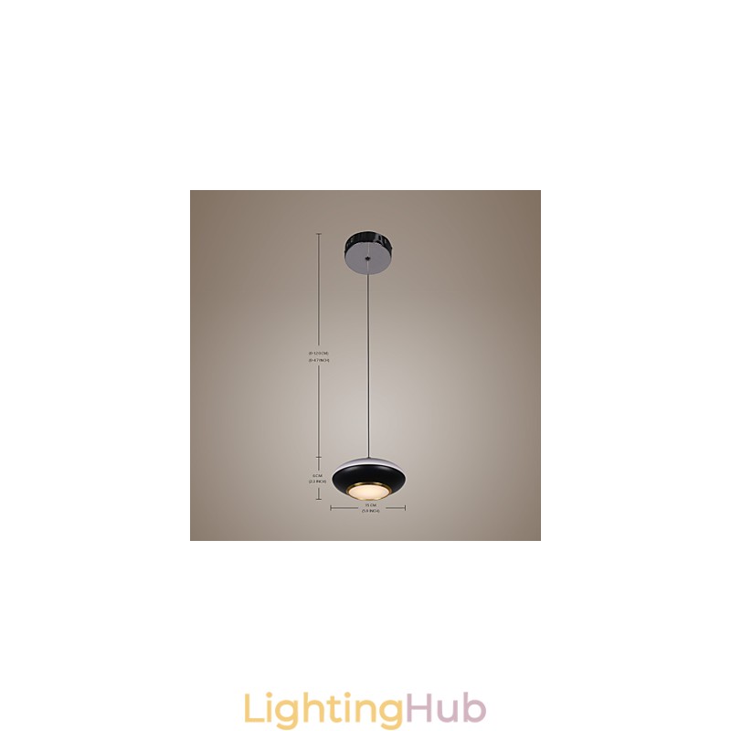 9W Modern Flying saucer Design High Quality Pendant Light Cafe