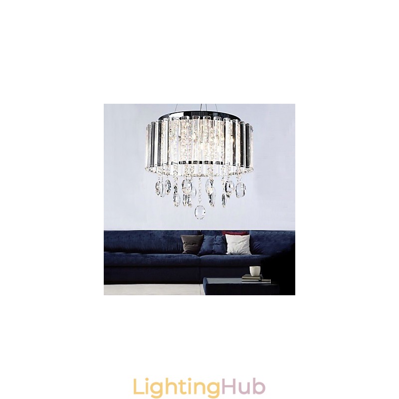 Crystal Pendant Light with 3 Lights
