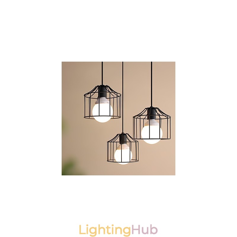 1 Lights Country Metal Pendant Light