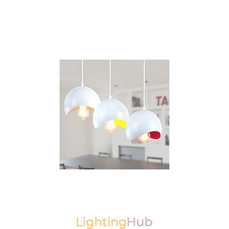 Modern Contemporary Mini Style Painting Pendant Light