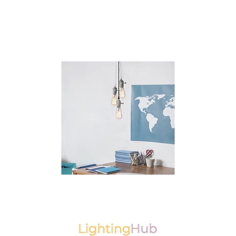 Traditional Classic Vintage Mini Style Metal Pendant Light