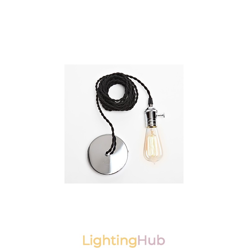 Traditional Classic Vintage Mini Style Metal Pendant Light