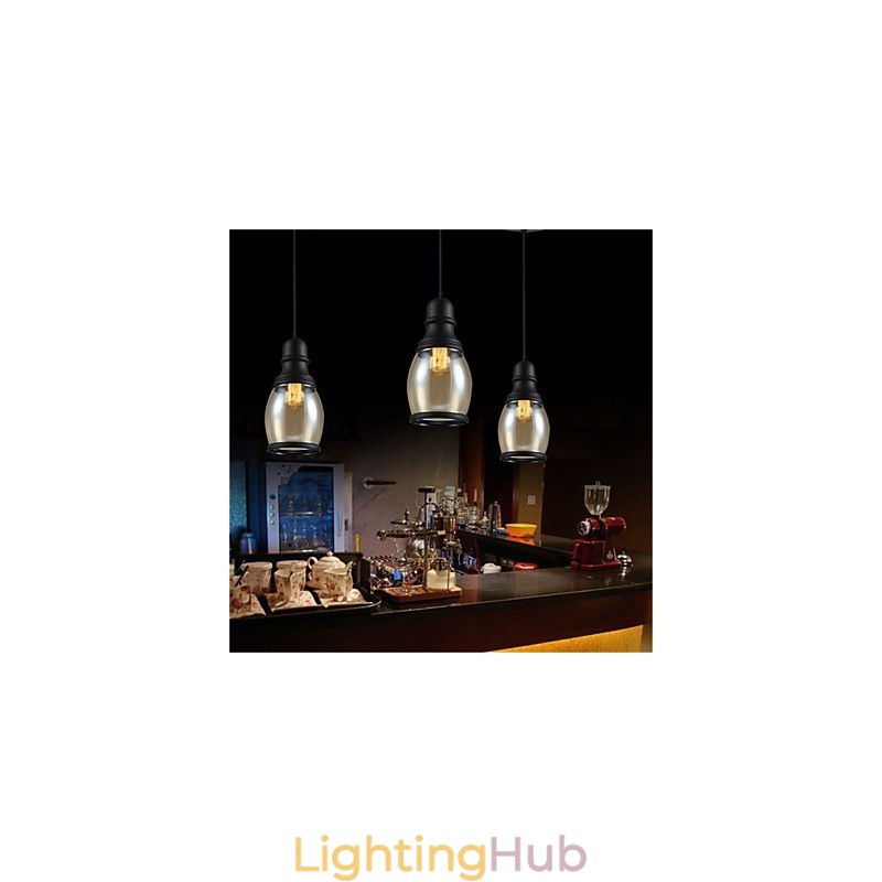 Retro Lighting Loft Lights Glass Pendant Light