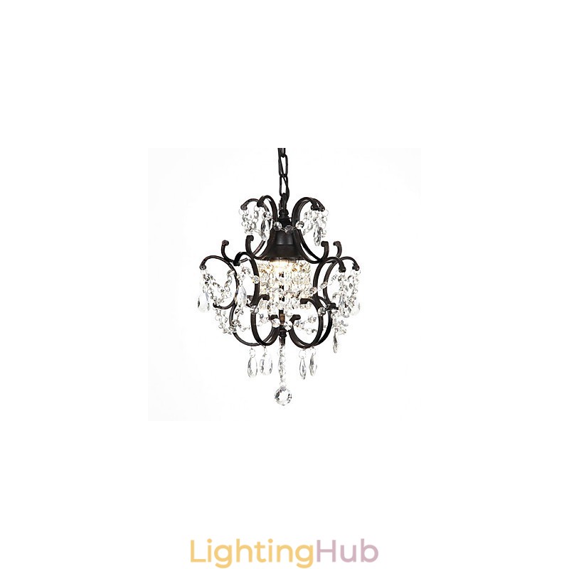 Modern Chandelier with Crystal Beads