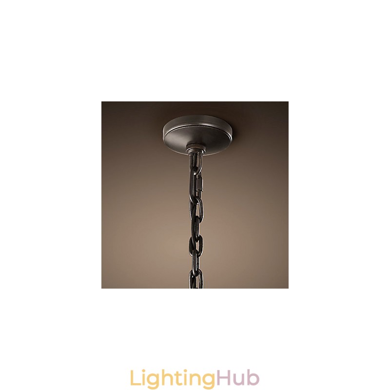 2 light Pendent Light with Transparent Shade