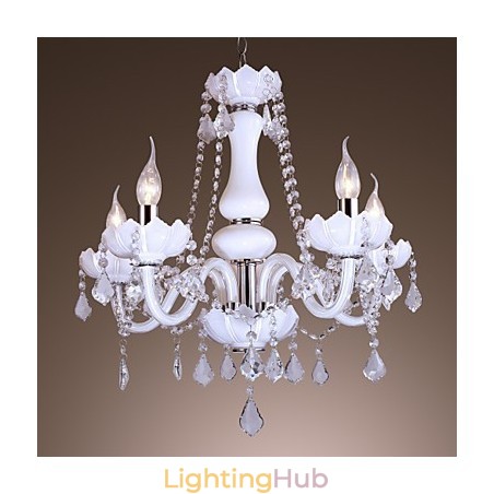 Modern European style luxury jade crystal glass chandelier Modern European style luxury jade crystal glass chandelier