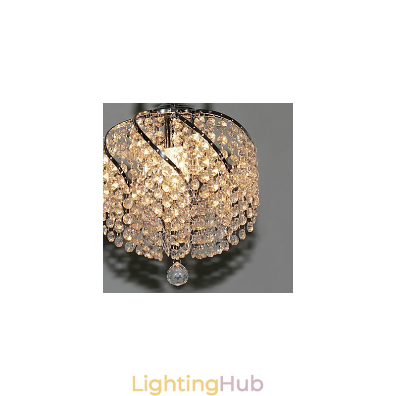 Stylish Crystal Pendant Light with 1 Light