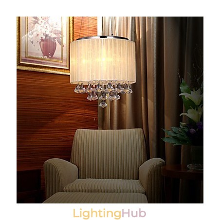 Elegant Crystal Pendant Light with 4 Lights