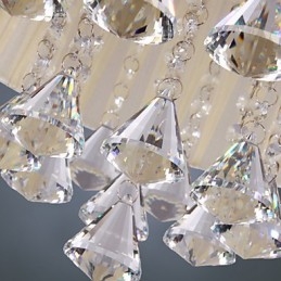 Elegant Crystal Pendant Light with 4 Lights