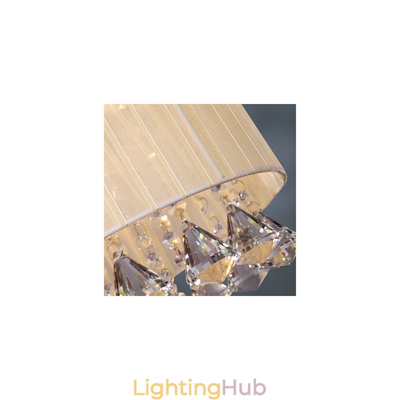 Elegant Crystal Pendant Light with 4 Lights