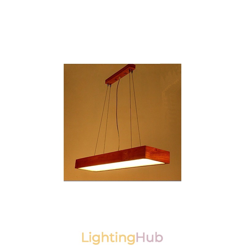 Simple High end Solid Wood Pendant