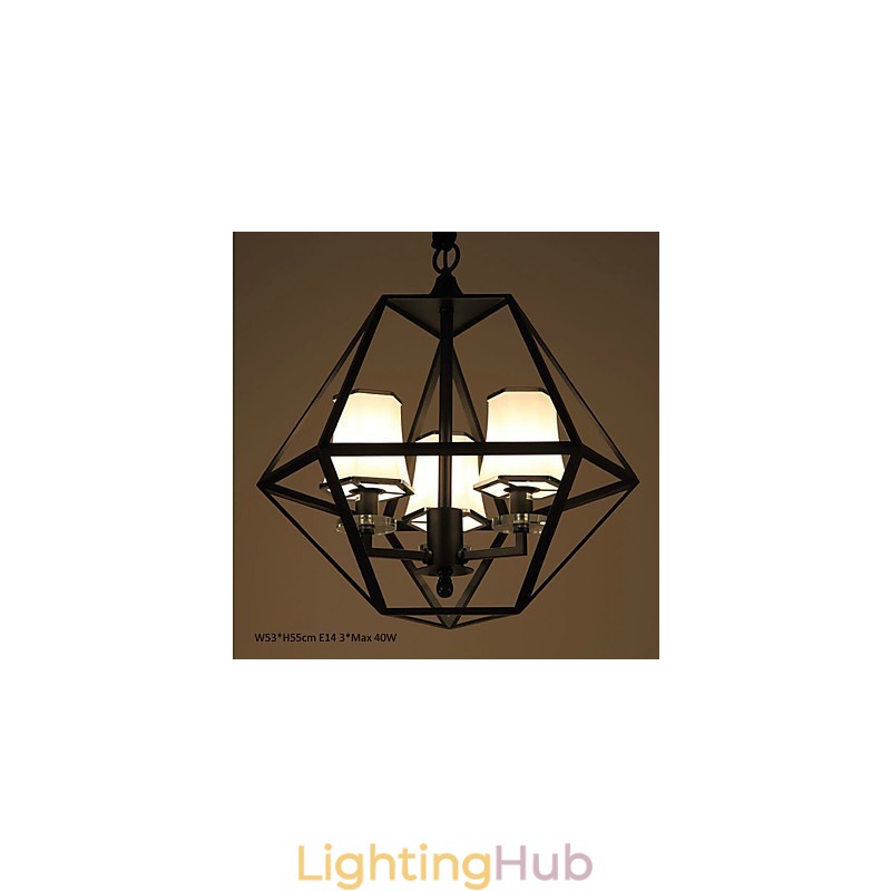 Pendant Lights 3 Lights Country Outdoors Metal