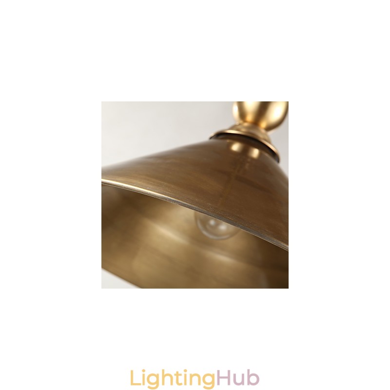Pure Brass Pendant Light Mini Style Traditional Classic Metal