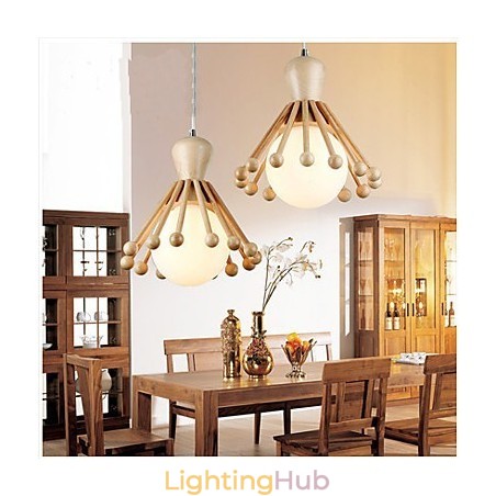 Garden Wooden Chandelier Simple Nordic Wood Chandelier 2 Garden Wooden Chandelier Simple Nordic Wood Chandelier 2