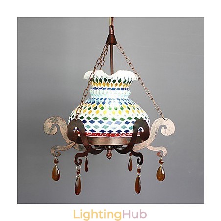 One Seat Pastoral Industrial Art Single Vintage Chandelier One Seat Pastoral Industrial Art Single Vintage Chandelier