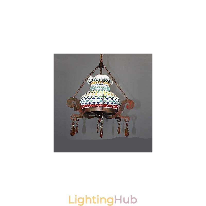 One Seat Pastoral Industrial Art Single Vintage Chandelier